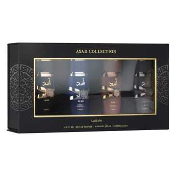   Lattafa Asad Collection 4 × 25 ml Eau de Parfum ajándékszett